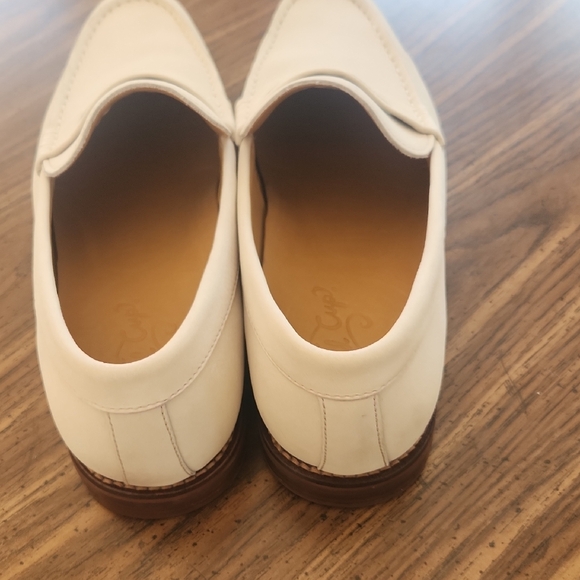 Sperry Men's Off-White Leather Loafers - Picture 2 of 9